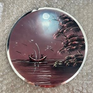 Painting on glasses | hanging decor